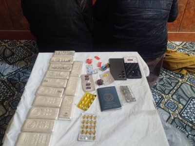 خنثی‌سازی قاچاق ۱۳ خشت نقره در هرات؛ دو تن بازداشت شدند