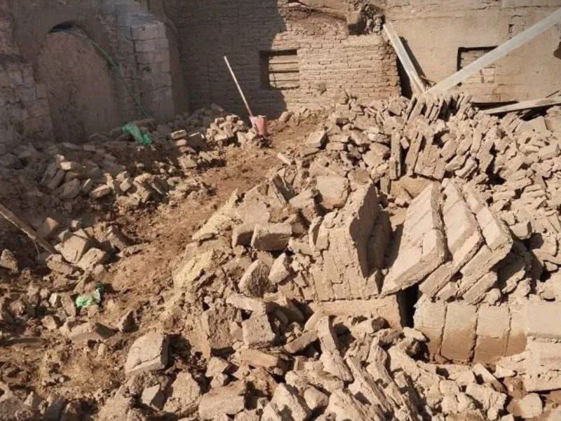 سقوط دیوار در فراه؛ سه کشته و دو زخمی بر جا گذاشت