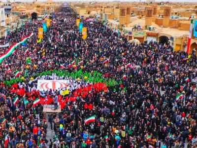 مردم ایران سالگرد پیروزی انقلاب اسلامی را با راهپیمایی میلیونی گرامی داشتند