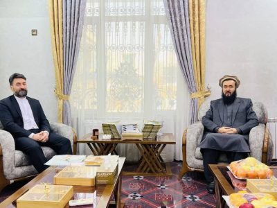 دیدار معاون وزارت اقتصاد افغانستان با رایزن فرهنگی جمهوری اسلامی ایران در افغانستان