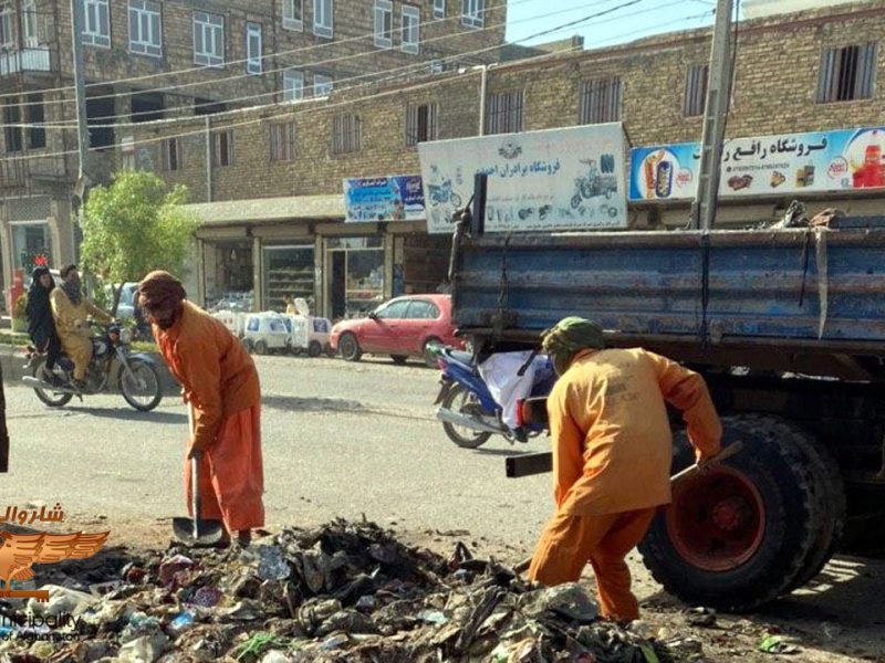 پاکسازی شبانهروزی هرات؛ جمعآوری روزانه ۹۰۰ متر مکعب زباله