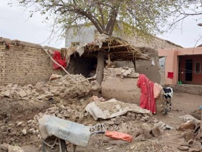 سیلاب در مزارشریف جان ۷۷ نفر را گرفت