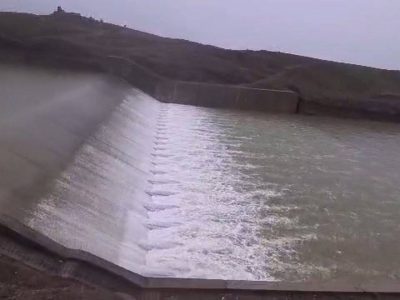 سرریز شدن بند پاشدان هرات؛ آب اضافی در بستر دریای هریرود هدایت می‌شود