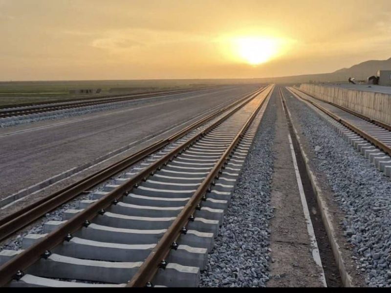 ایستگاه خط آهن رباط پریان هرات در آستانه بهرهبرداری با معیارهای جهانی