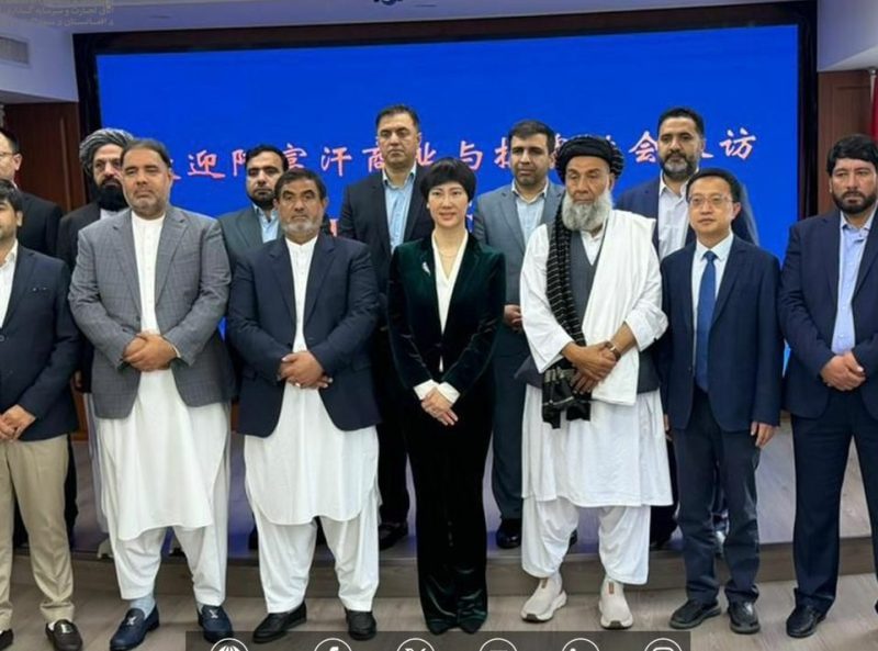 گام تازه در روابط اقتصادی کابل و پکن؛ امضای تفاهمنامه همکاری میان اتاقهای تجارت