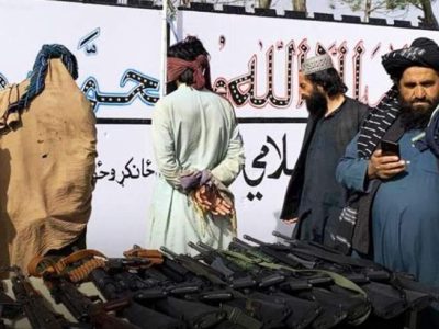 کشف محموله سلاح قاچاق از پاکستان در ولایت پکتیا