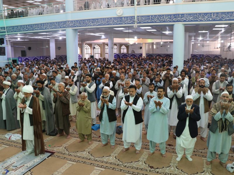 برگزاری نماز عید قربان در مسجد جامع صادقیه هرات