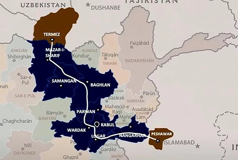 سلام افغانستان به آسیای میانه با خط آهن ترانس افغان