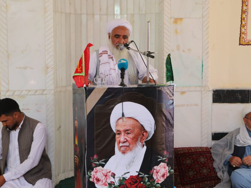 شیعه و سنی در غوریان هرات گردهم آمدند؛ بزرگداشت آیتالله العظمی فیاض (ره) و پاسداشت میراث وحدتآفرین او