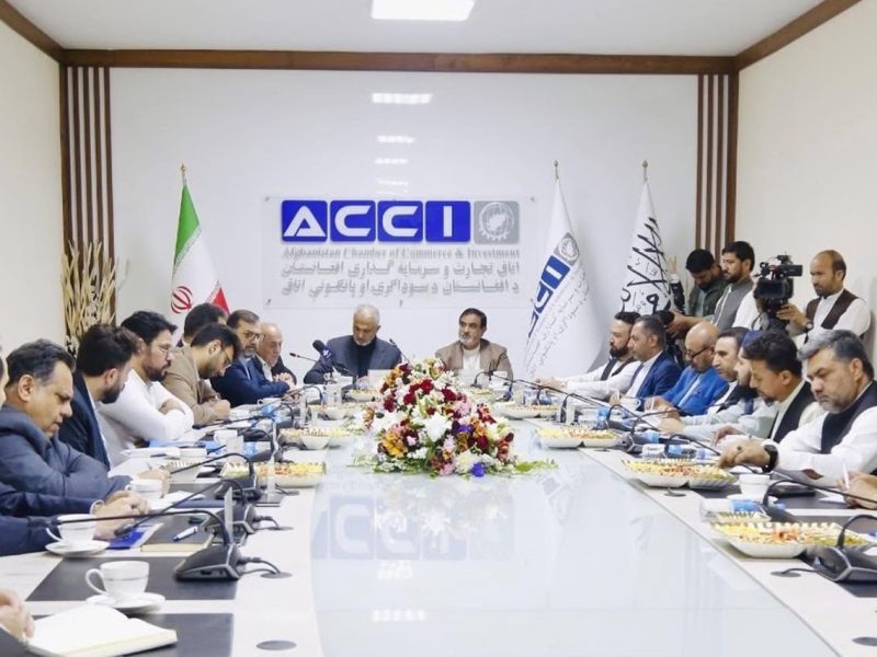 هیئت بازرگانی ایران به کابل سفر کرد