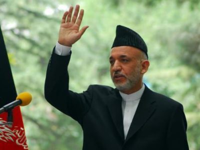 کرزی از تفاهم ایران و امریکا برای پایان جنگ استقبال کرد