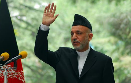 کرزی از تفاهم ایران و امریکا برای پایان جنگ استقبال کرد