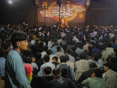 جلوههای عاشورایی در جبرئیل هرات؛ اجتماع گسترده عزاداران حسینی
