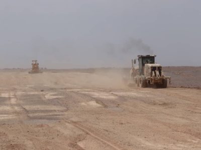 آغاز ساخت سرک‌ها در شهرک مهاجرین محمدآباد فراه