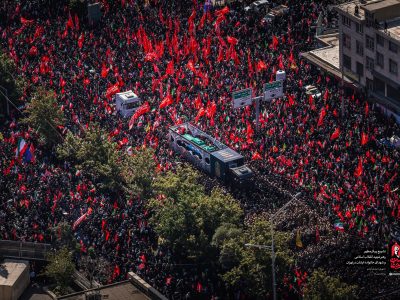 بدرقه میلیونی شهید آیت‌الله خامنه‌ای در تهران؛ مردم ایران پیام اقتدار به جهان مخابره کردند