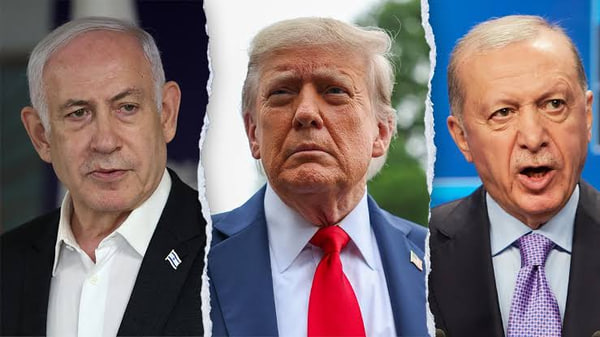 نتانیاهو برای مهار اردوغان دست به دامان ترامپ شد