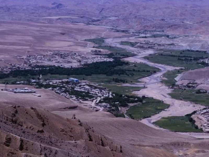حادثه ریزش کوه در فراه جان یک زن را گرفت