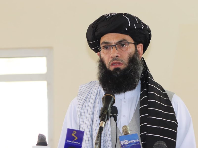 وزیر امر به معروف امارت اسلامی با خبرنگاران هرات دیدار کرد