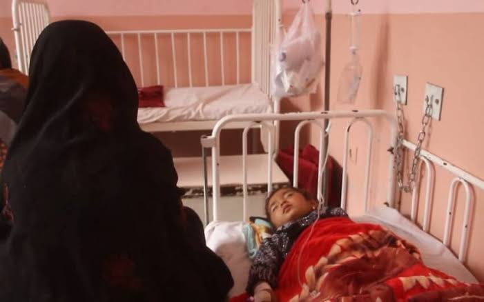 مراجعه روزانه بیش از یک‌هزار کودک به بخش اطفال شفاخانه حوزه‌وی هرات