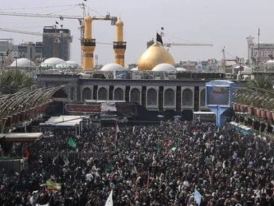 مراسم اربعین حسینی با حضور میلیون‌ها عزادار در حال برگزاری است