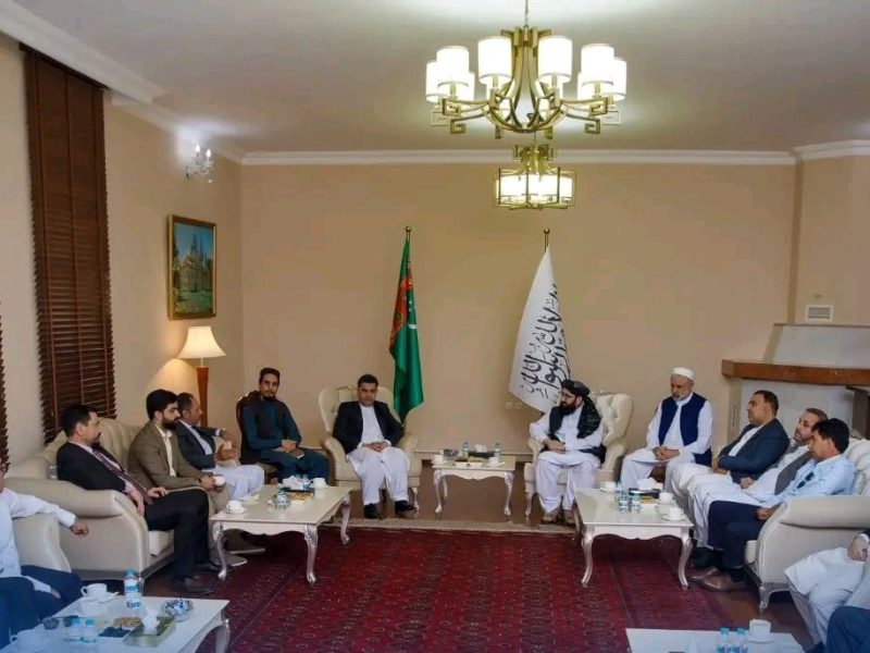   سفارت افغانستان در ترکمنستان بر حمایت از بازرگانان تأکید کرد