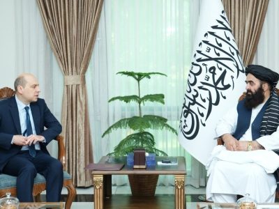 دیدار امیرخان متقی با سفیر روسیه در کابل