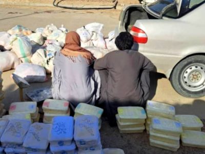 کشف صدها کیلوگرام مواد مخدر در نیمروز