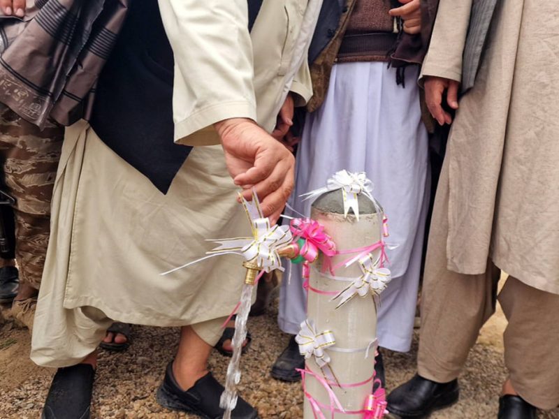 آب پاک به هزاران خانواده در بادغیس رسید؛ بهرهبرداری از هفت شبکه آبرسانی