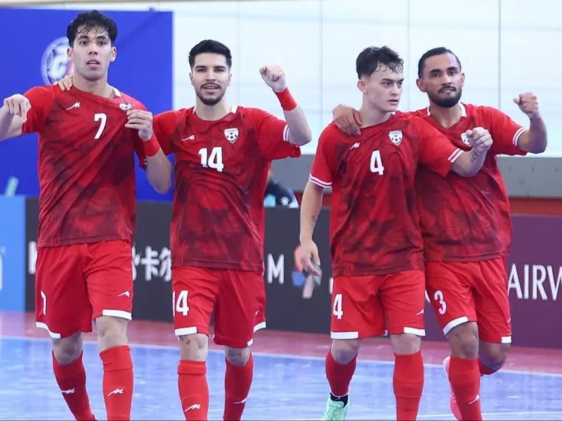 افغانستان به نیمه‌نهایی فوتسال برازیل صعود کرد