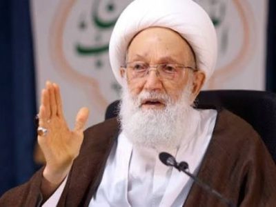 رهبر شیعیان بحرین خواستار اتحاد کشورهای اسلامی در برابر تهدیدهای خارجی شد