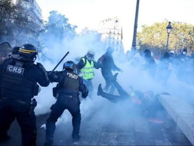آماده‌باش پولیس پاریس در آستانه تظاهرات؛ تعطیلی ایستگاه‌های مترو و قطار
